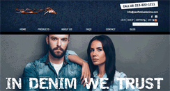 Desktop Screenshot of pacificbluedenims.com